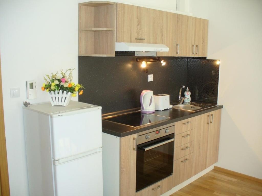 Garden Apartment With Garage In Central 프라하 외부 사진